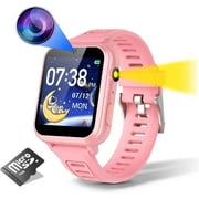 Kids Smart Watch for Boys - Smart Watch for Kids with 16 Games | Camera | Music | Alarm | Pedometer | Calculator | Torch | Photos \u0026 Video | Calendar | Recorder for 4-12 Years Kids Gifts (Blue)